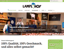 Tablet Screenshot of lampl-hof.de
